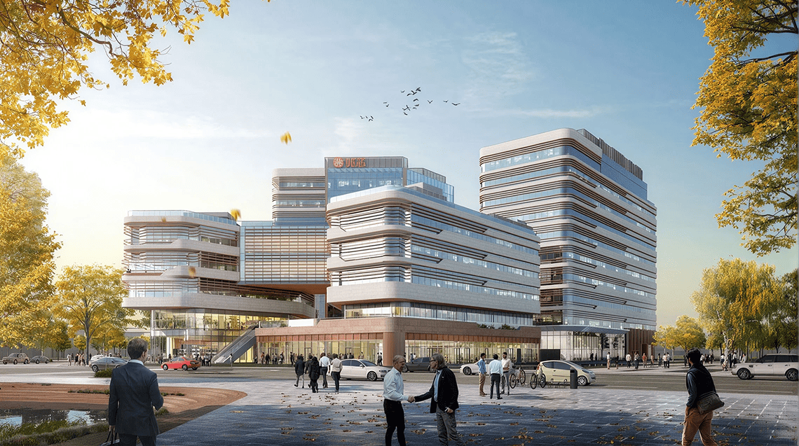 Hub locates at the heart of Shanghai's Zhangjiang technology park